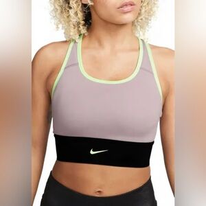NWOT - Nike Dri-Fit Swoosh Padded Longline Sports Bra